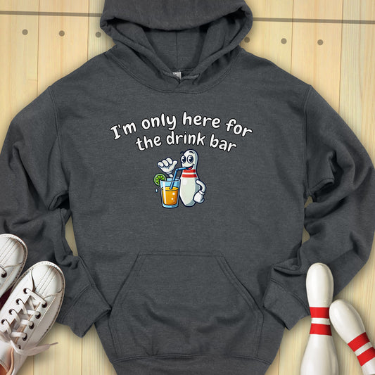 Drink Bar Pin Hooded Sweatshirt