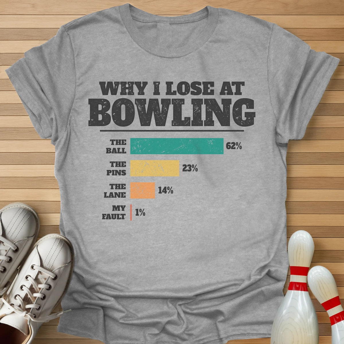 Why I Lose Chart T-Shirt