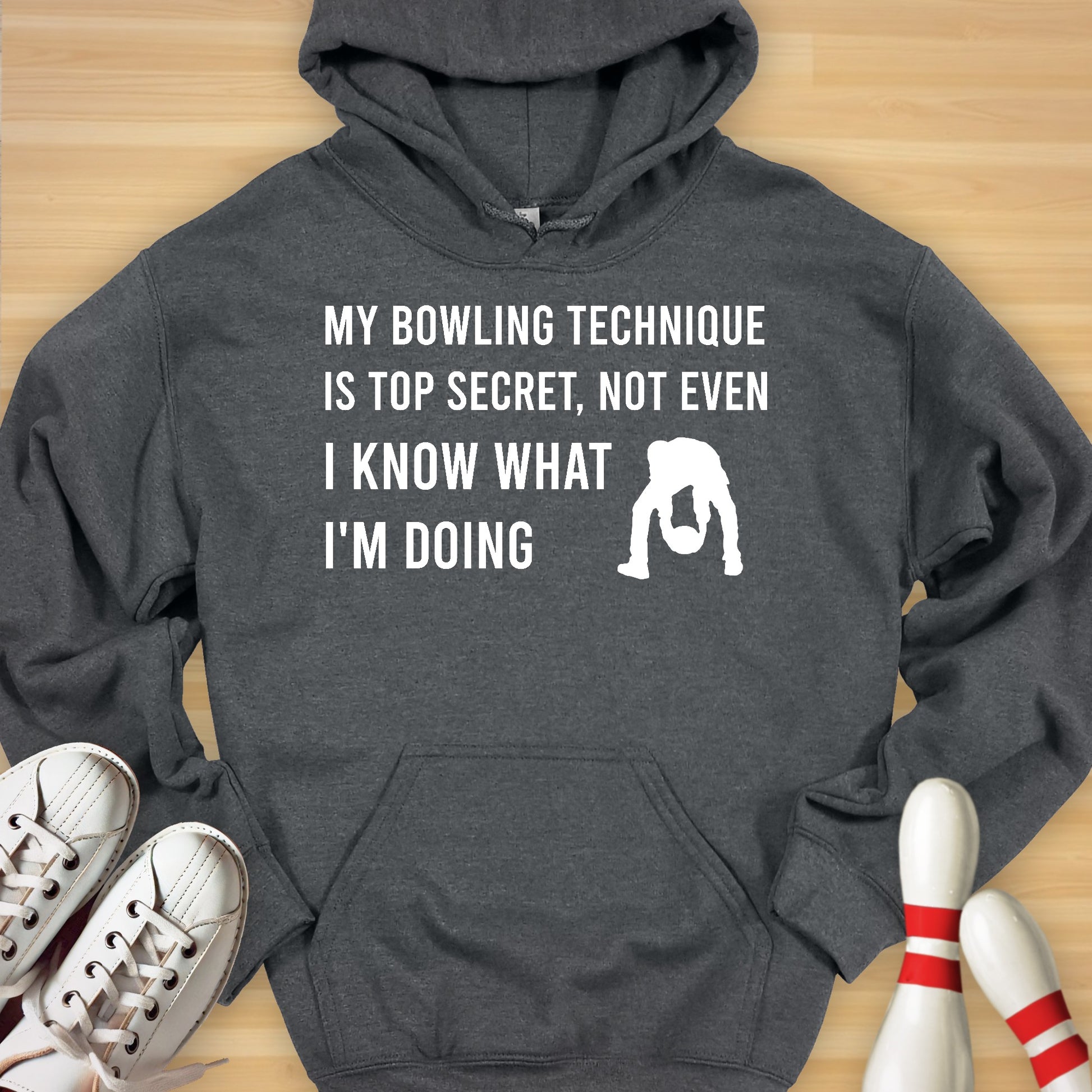 Top Secret Bowling Technique Hoodie