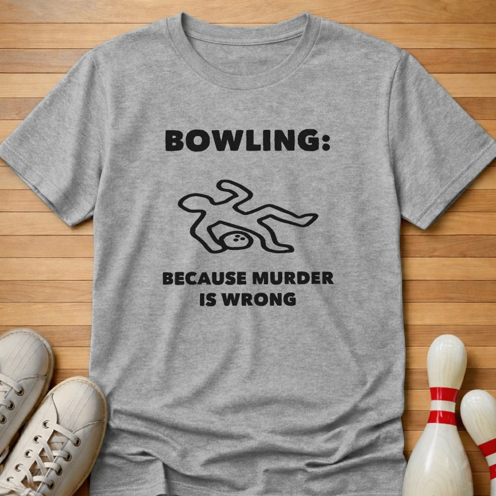 Bowling Murder T-Shirt