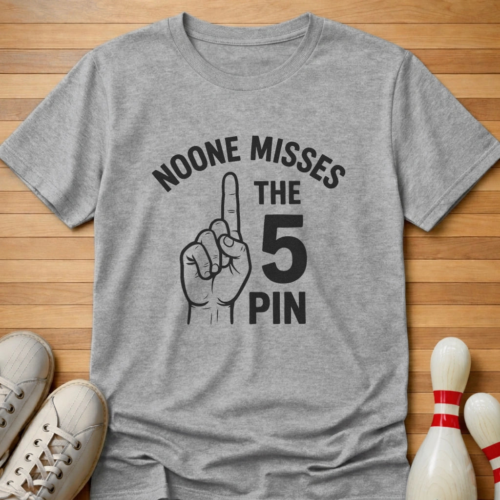 Noone Misses The 5 Pin T-Shirt