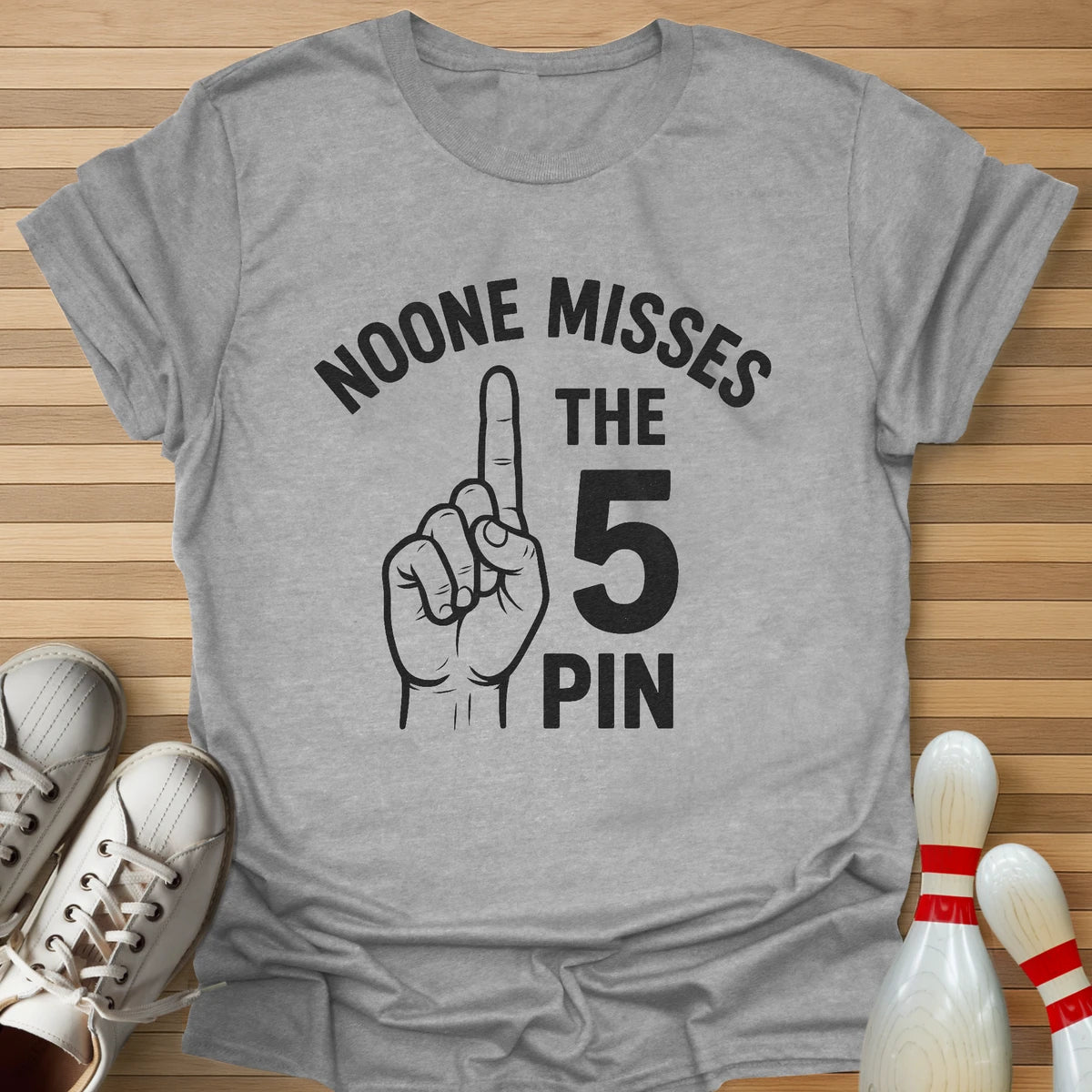 Noone Misses The 5 Pin T-Shirt