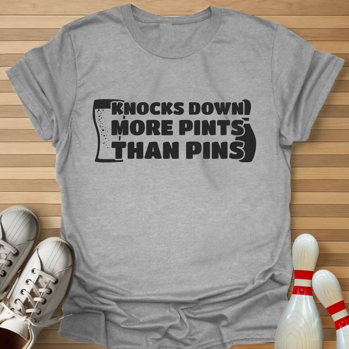 More Pints Than Pins T-Shirt