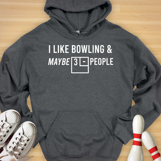 Bowling & Maybe 3 People Hoodie