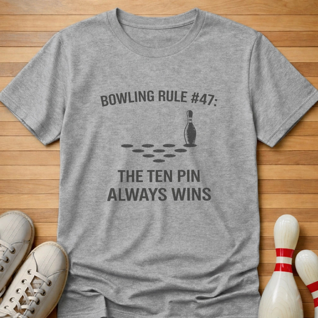Bowling Rule #47 T-Shirt