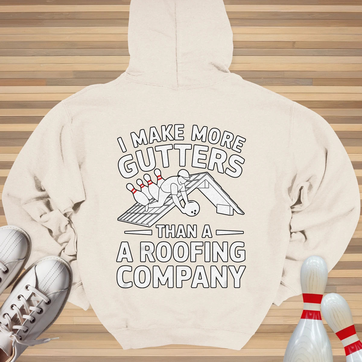 Roofing Company Gutters Hoodie