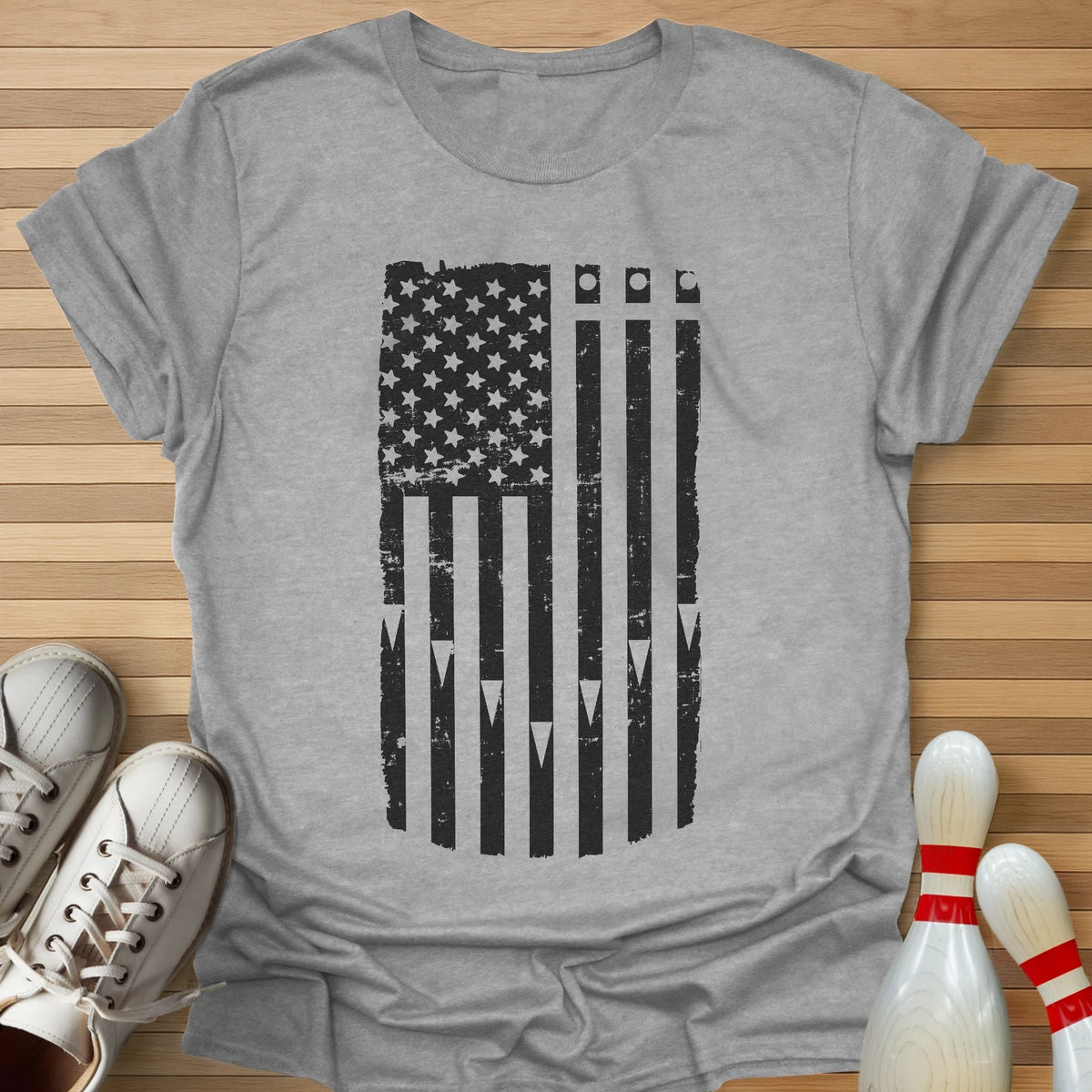 Lane Flag White T-Shirt