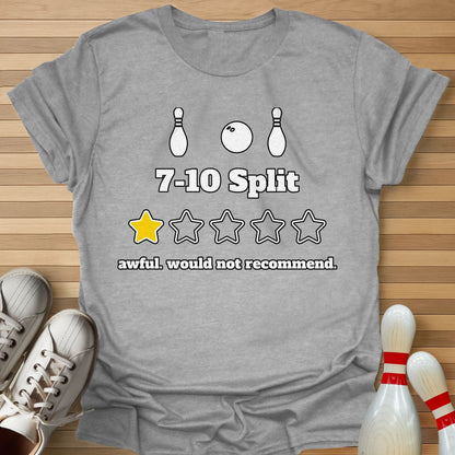 7-10 Split 1 Star Review T-Shirt
