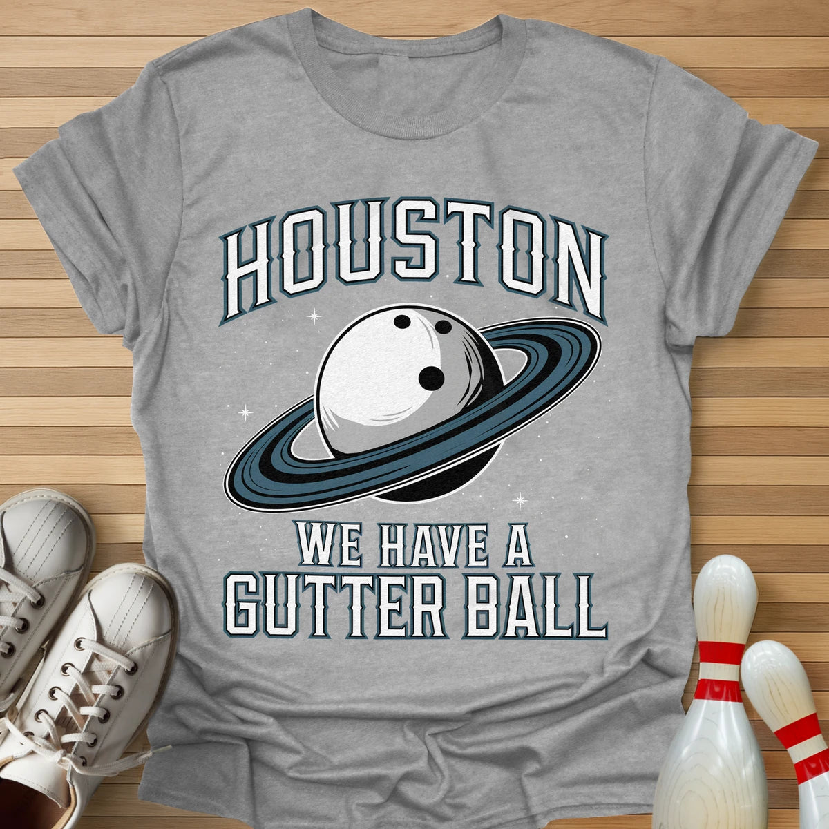 Gutter Ball In Space T-Shirt
