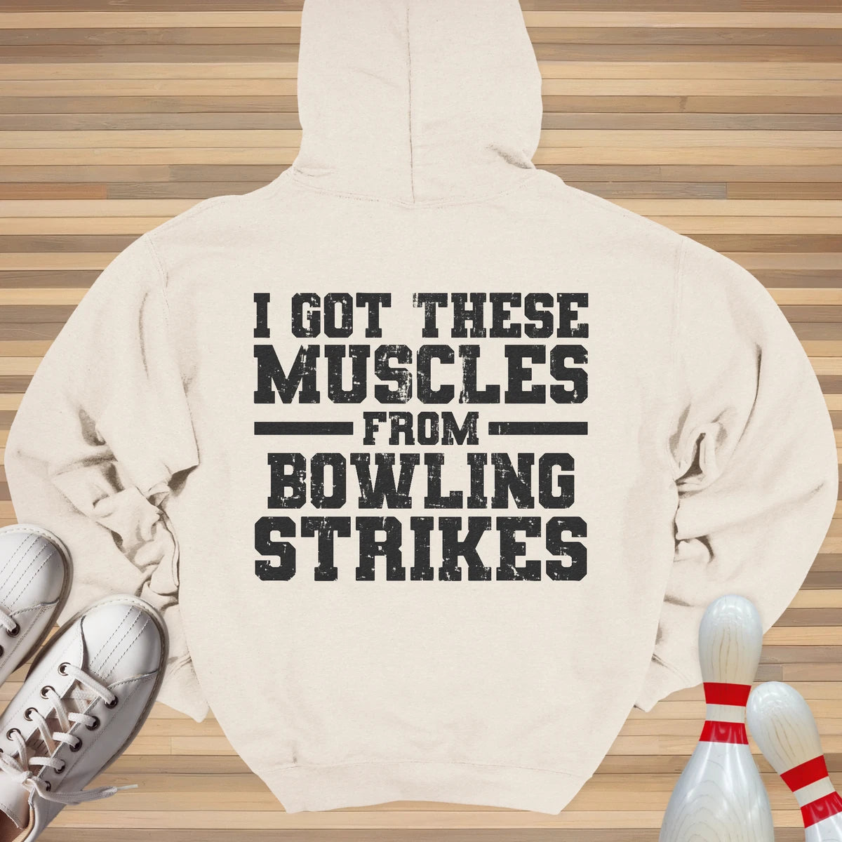 Muscles From Strikes Hoodie