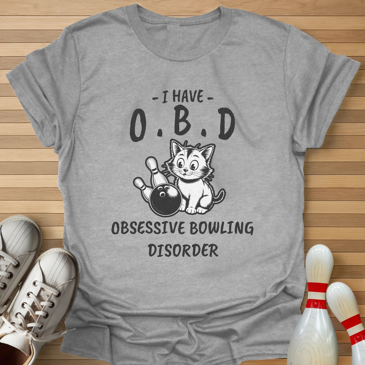 Obsessive Bowling Disorder T-Shirt