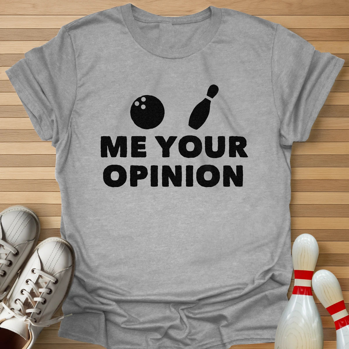 Bowling Spare Me Your Opinion T-Shirt