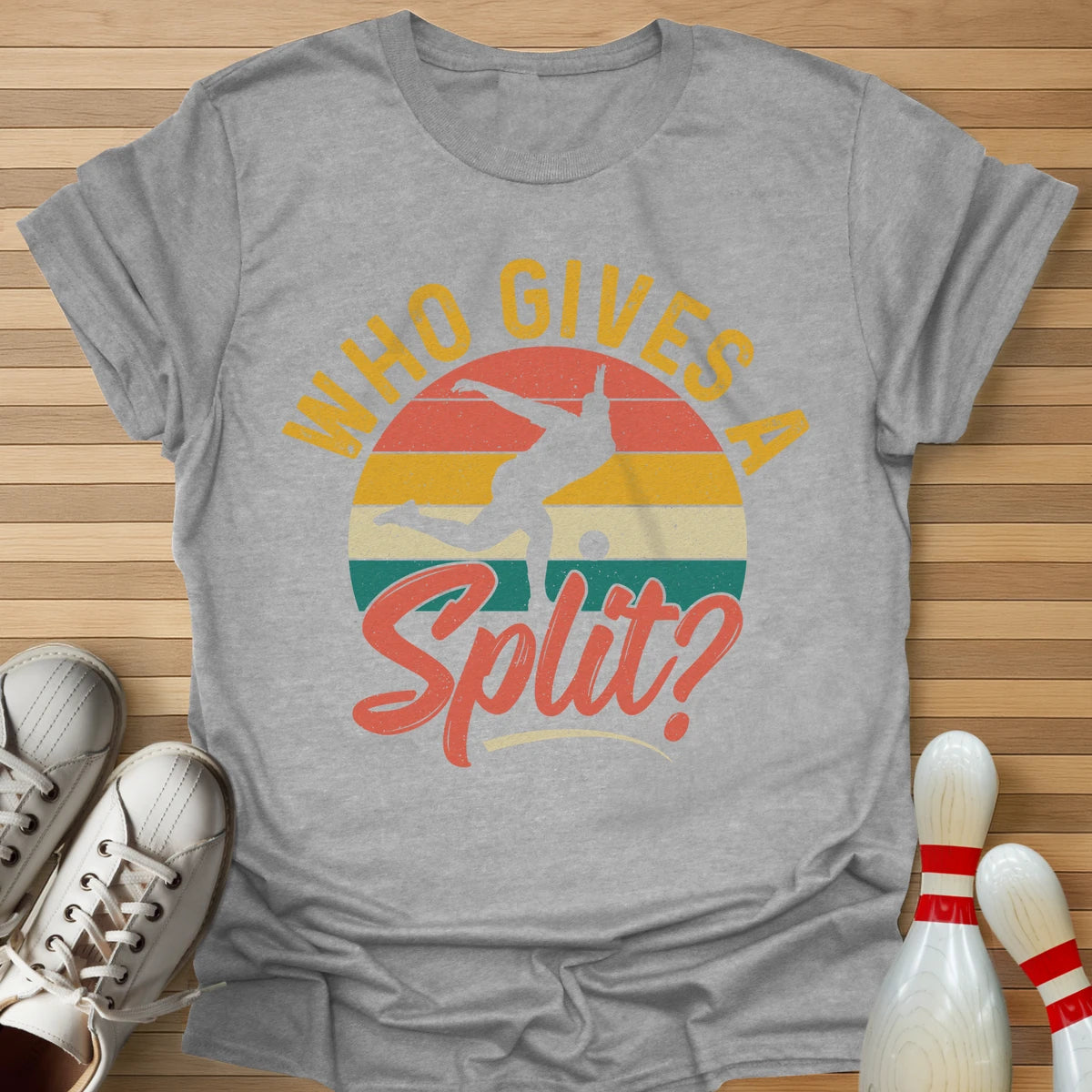 Retro Sunrise Who Gives T-Shirt