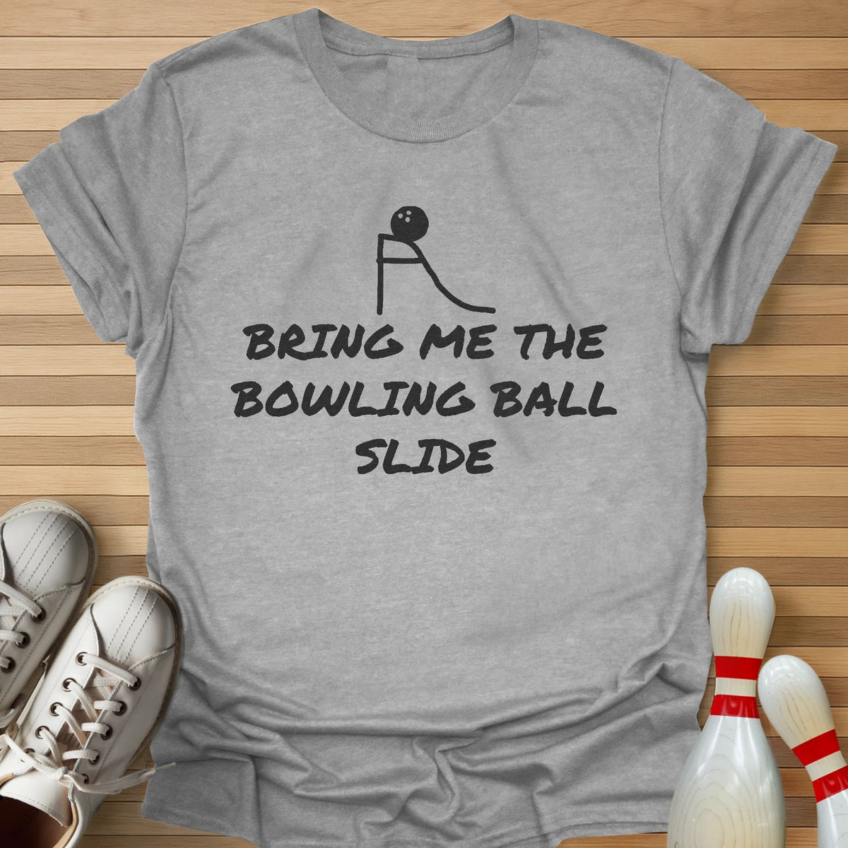 Bowling Ball Slide T-Shirt