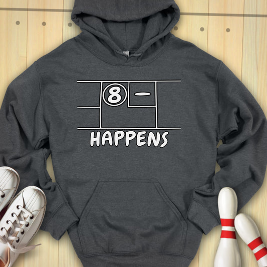 Split Happens Cartoon Hooded Sweatshirt