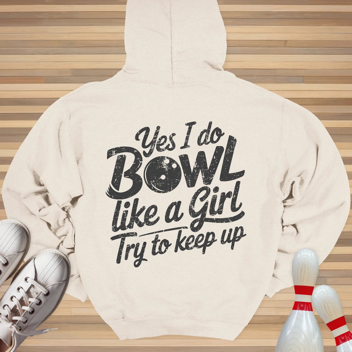 Bowl Like A Girl Hoodie