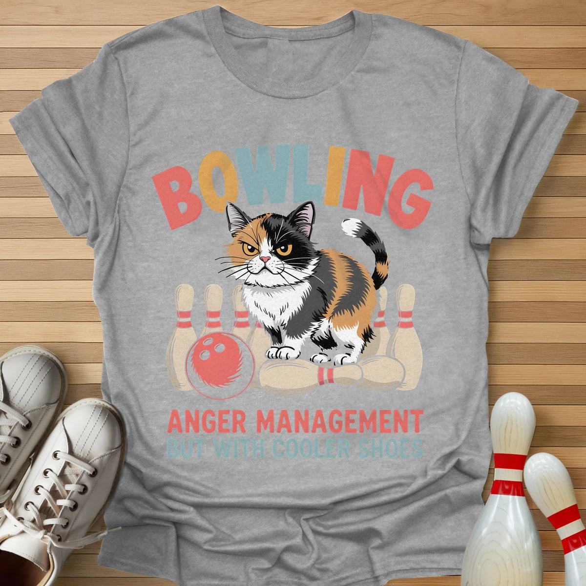 Bowling Anger Management T-Shirt