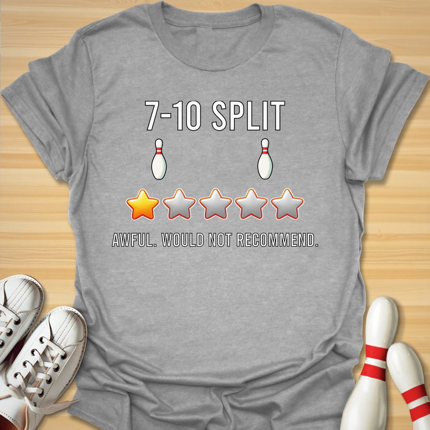 Split Review T-Shirt