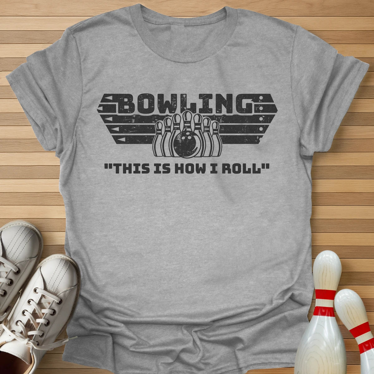 Bowling How I Roll T-Shirt