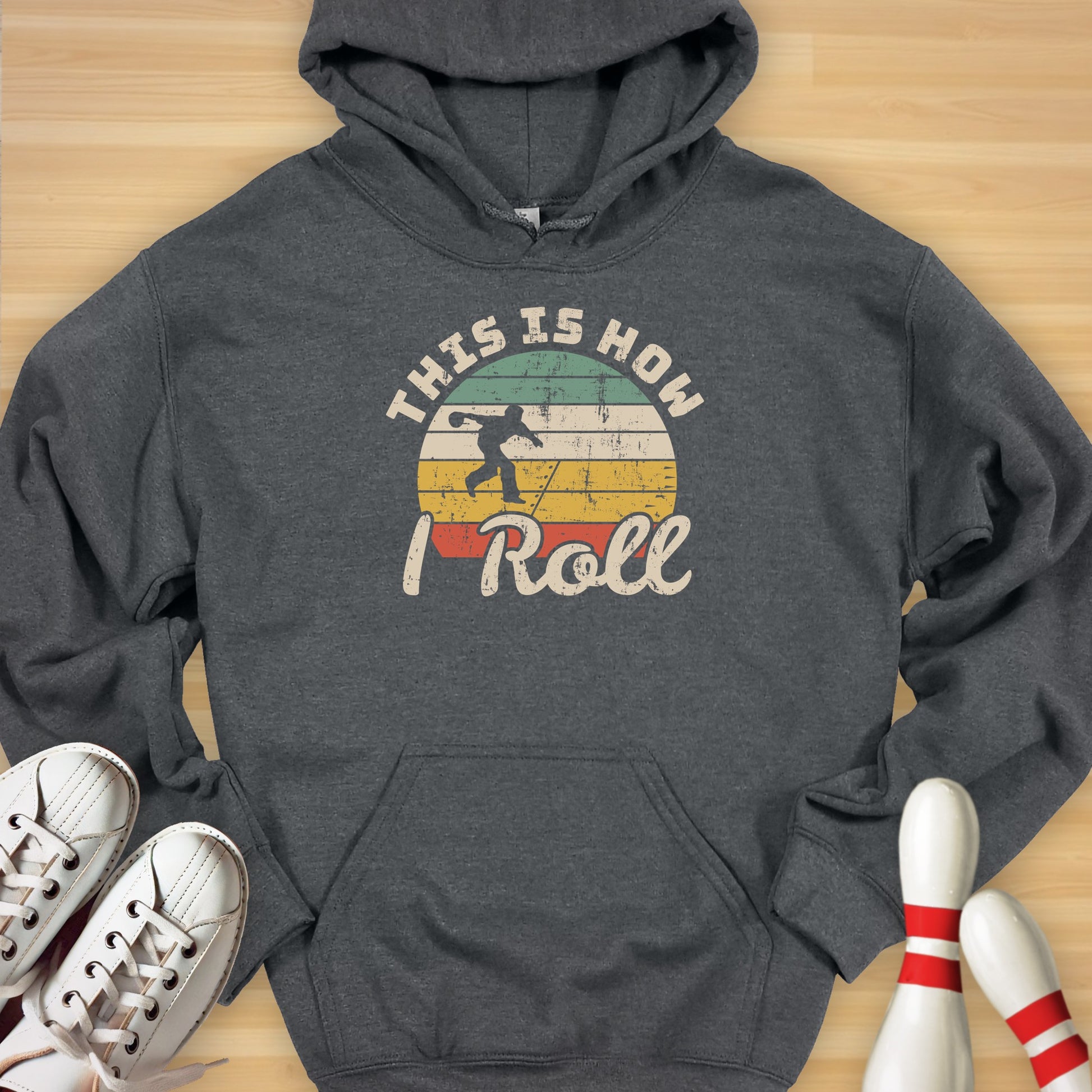 How I Roll Retro Sunrise Hoodie