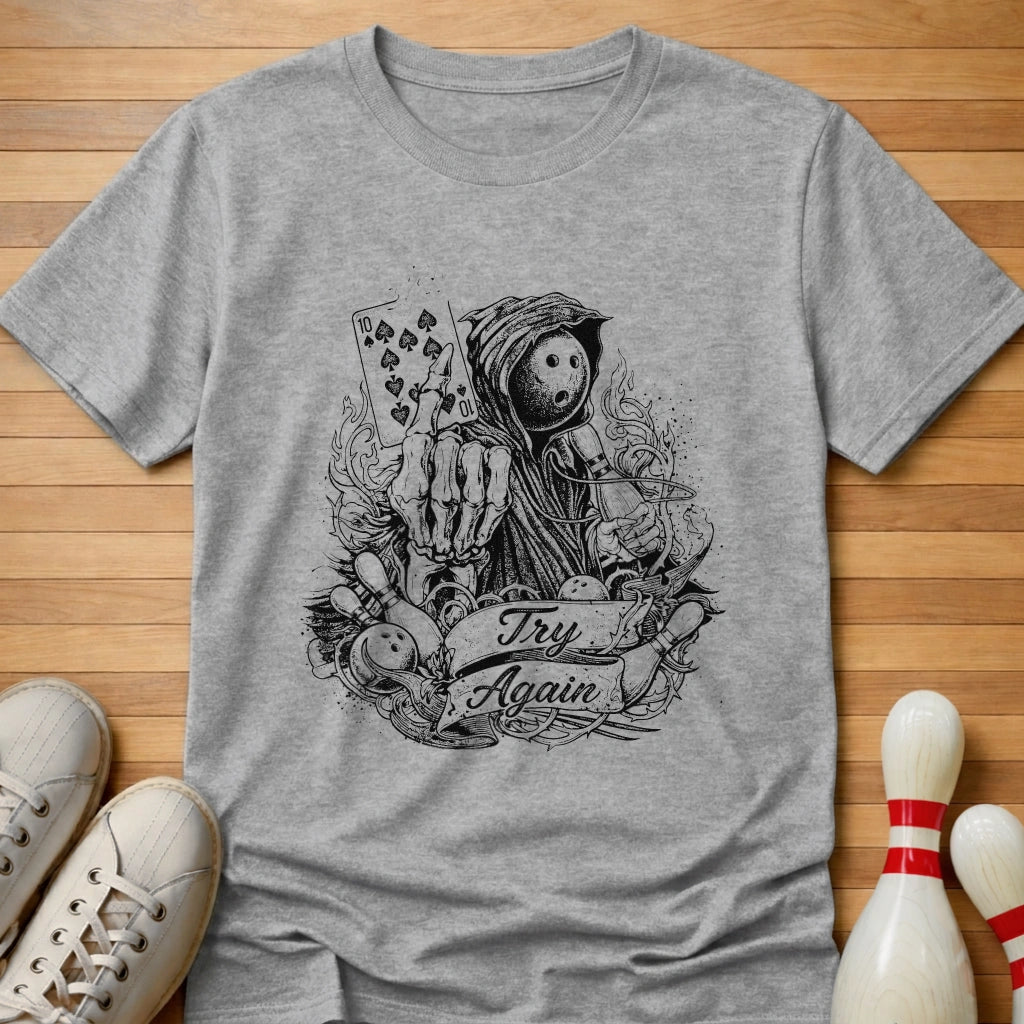 10 Pin Try Again T-Shirt