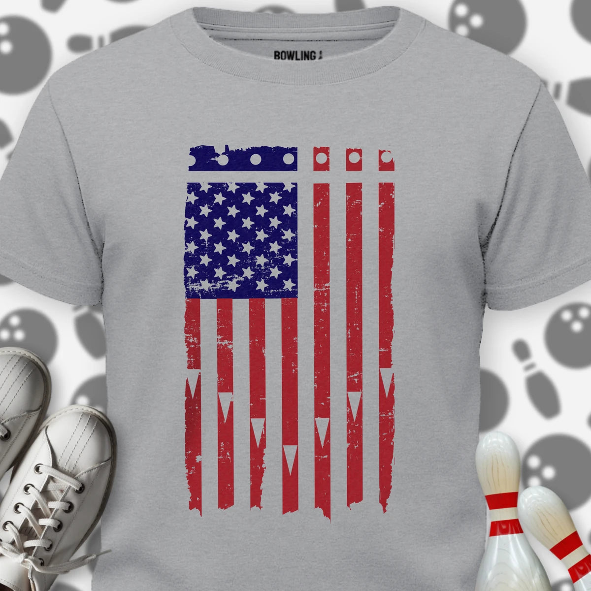 See Through Lane Flag T-Shirt
