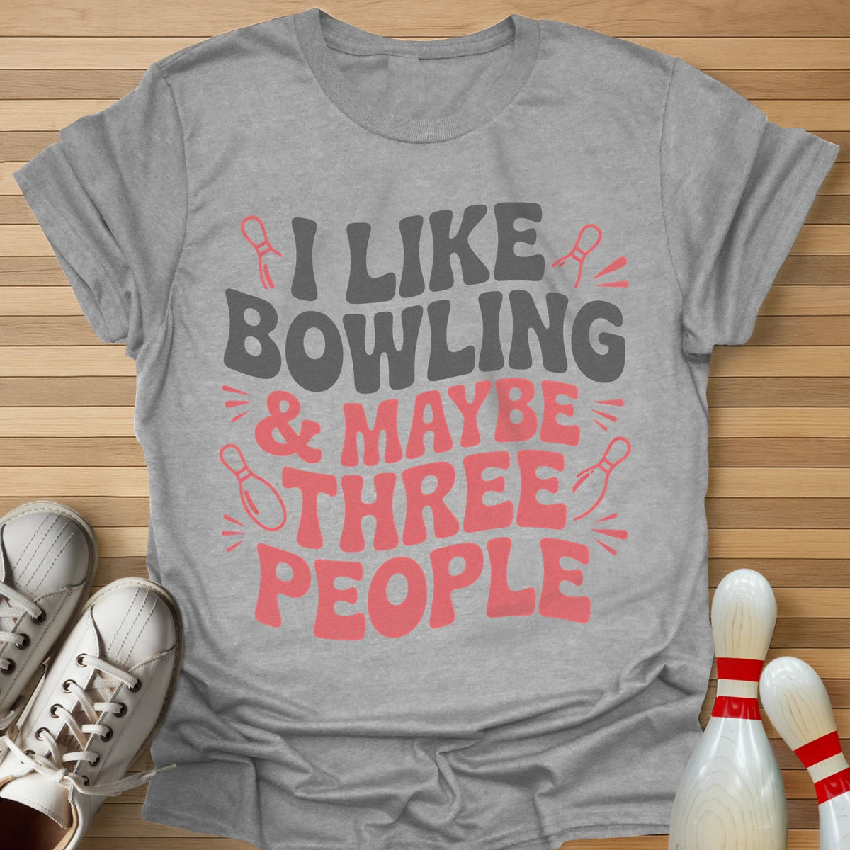 I Like Bowling Groovy T-Shirt