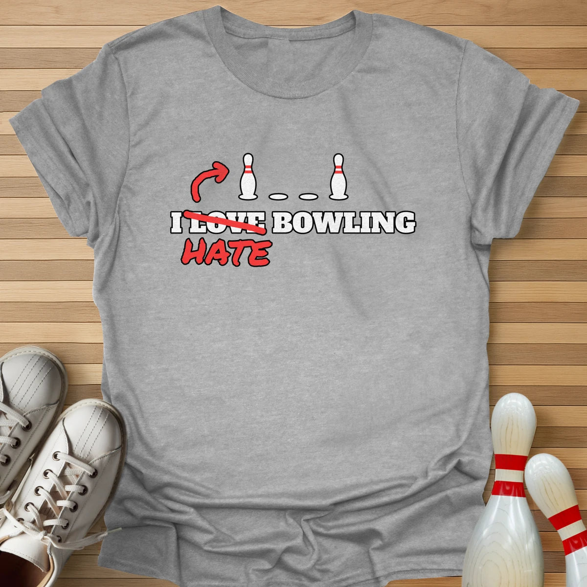 I Love Bowling T-Shirt