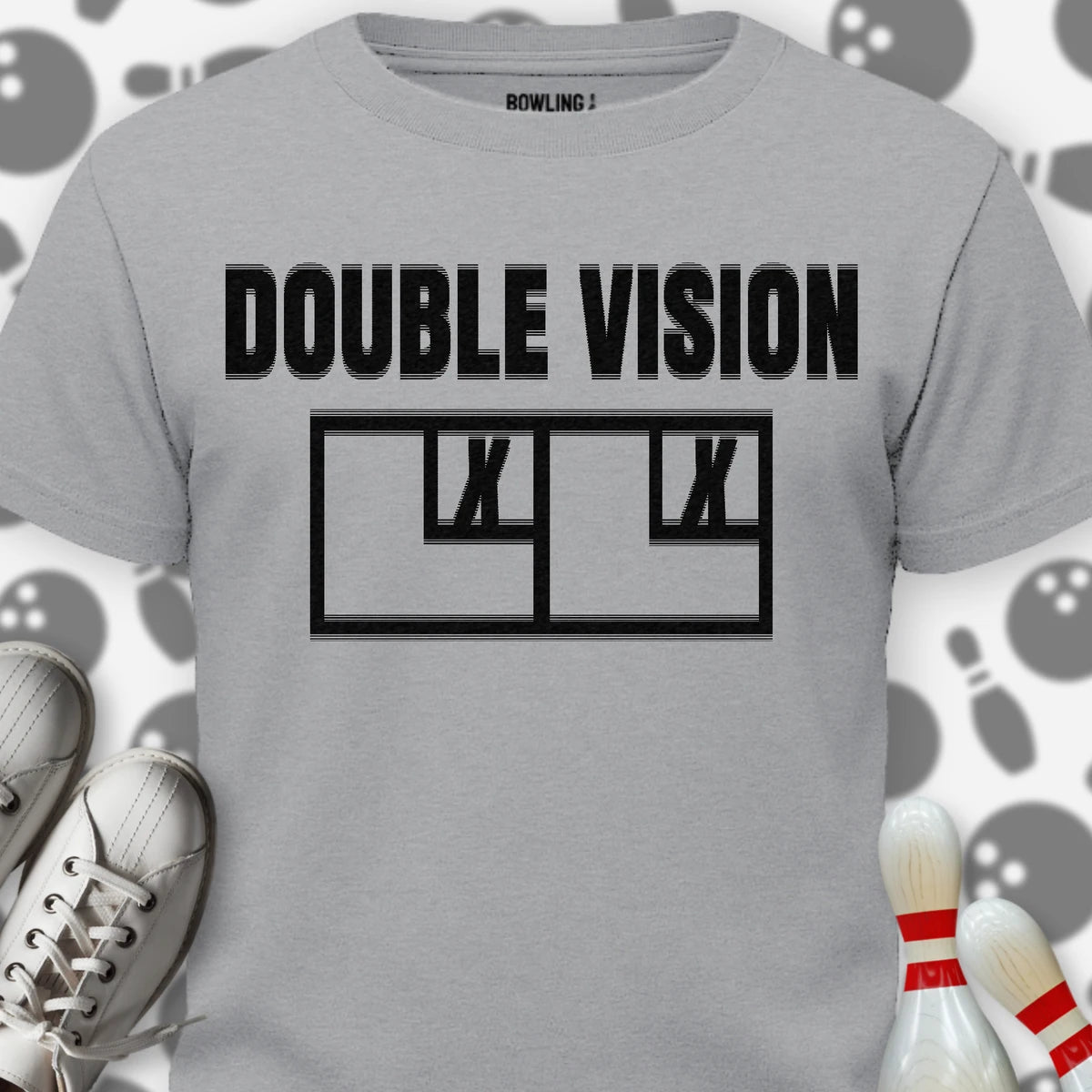 Double Vision Effect T-Shirt