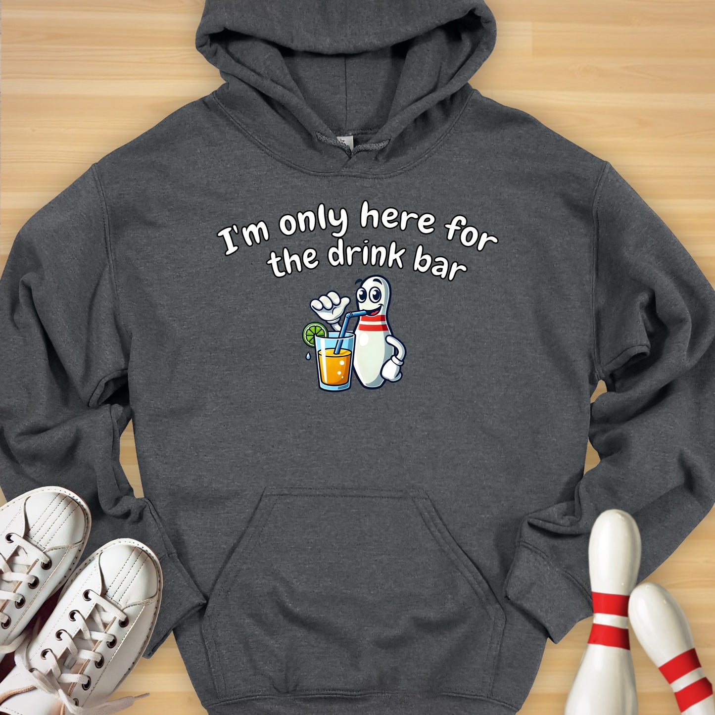 Drink Bar Pin Hoodie
