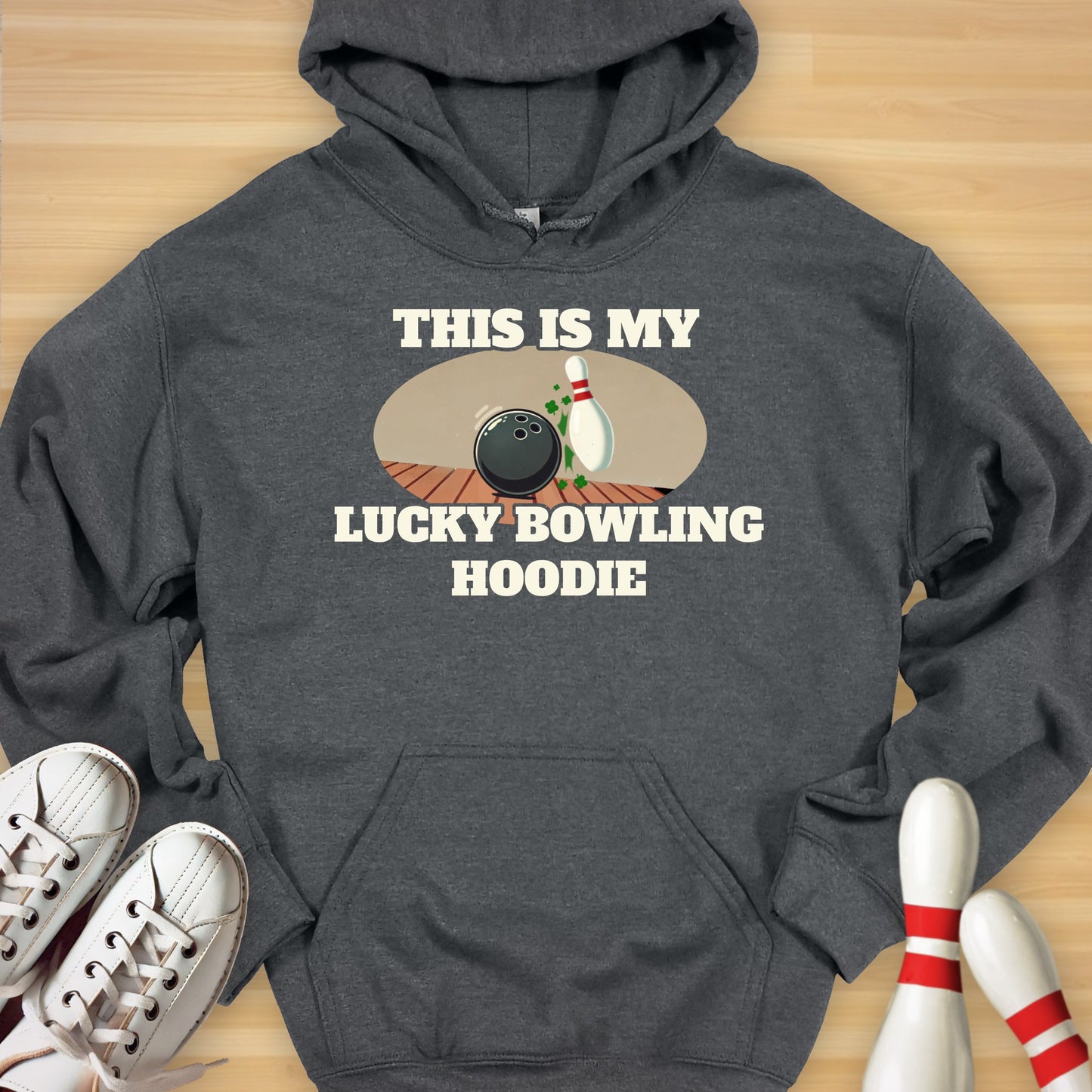 Lucky Bowling Hoodie Hoodie