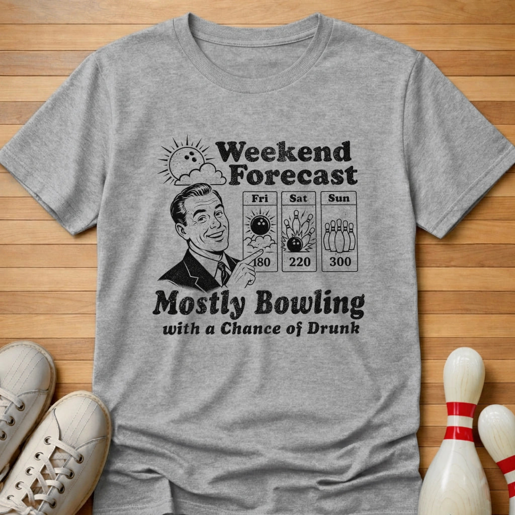 Forecast of Bowling T-Shirt