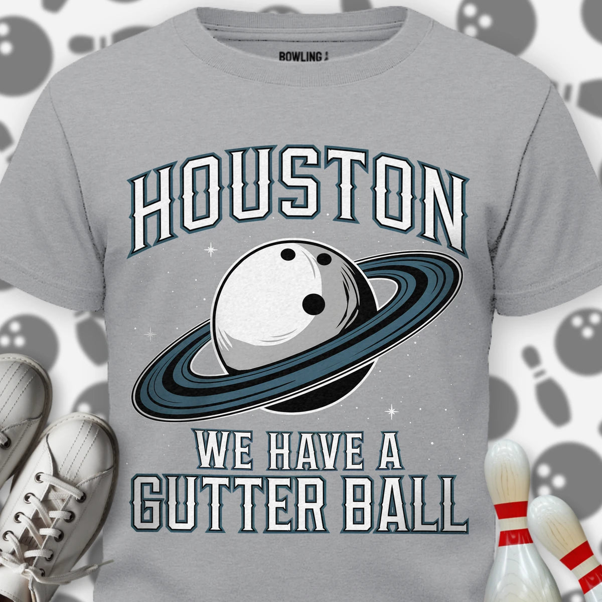 Gutter Ball In Space T-Shirt