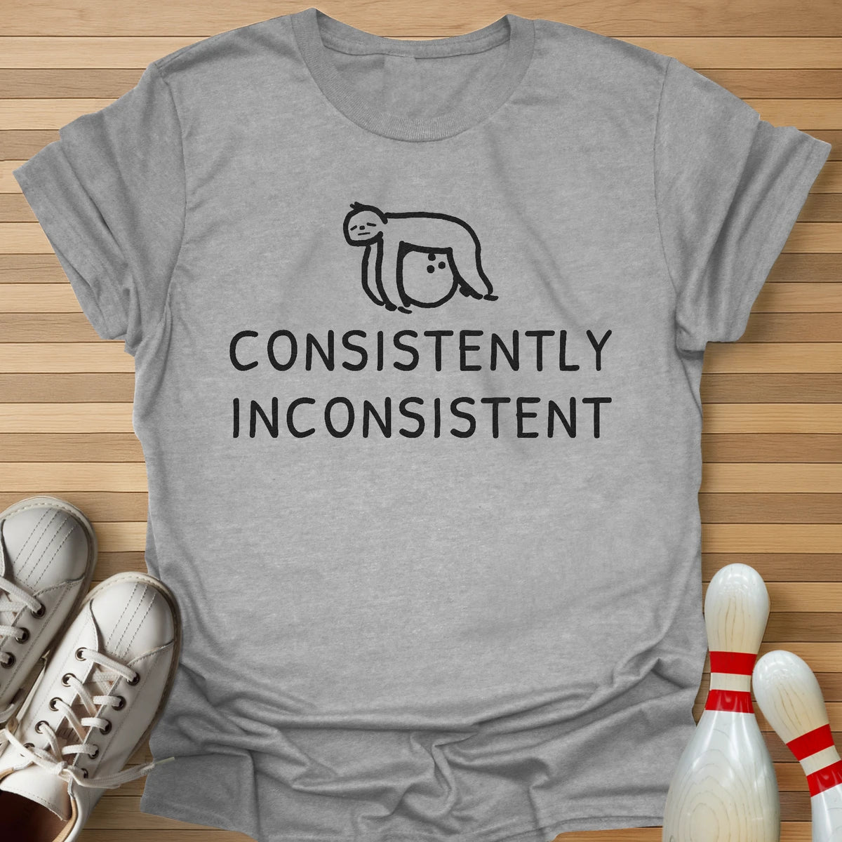 Consistently Inconsistent Sloth T-Shirt