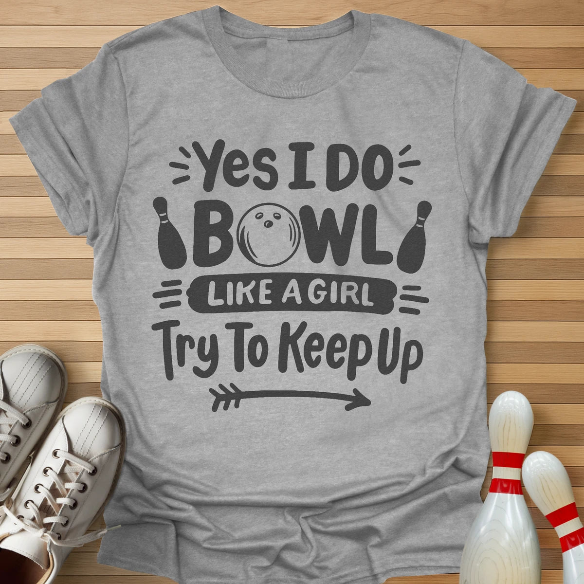 Girl Power Bowling T-Shirt