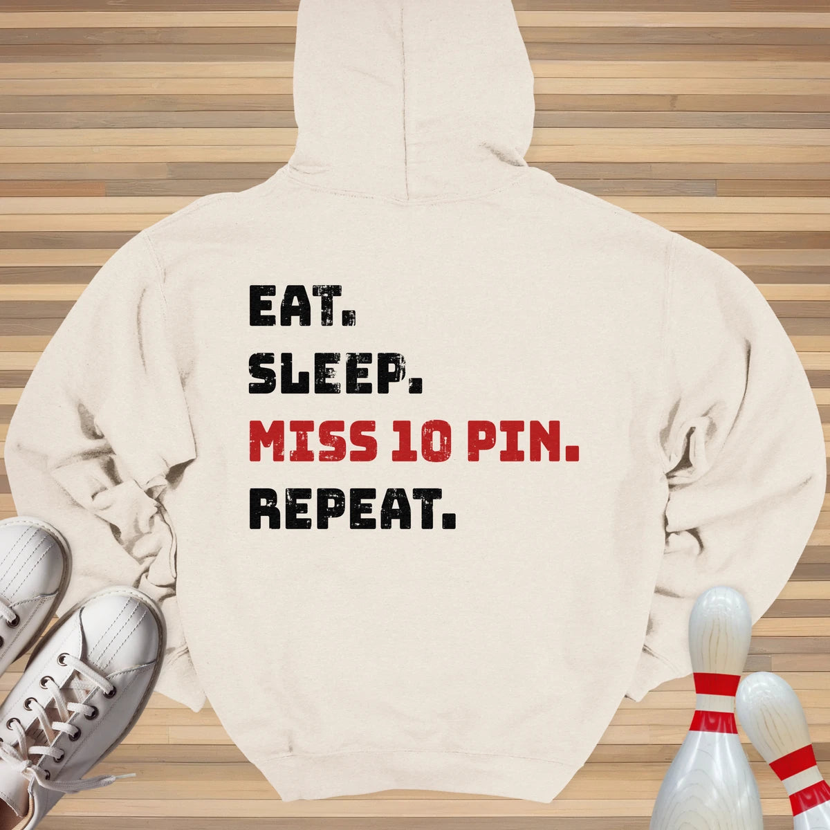 Miss 10 Pin Repeat Hoodie