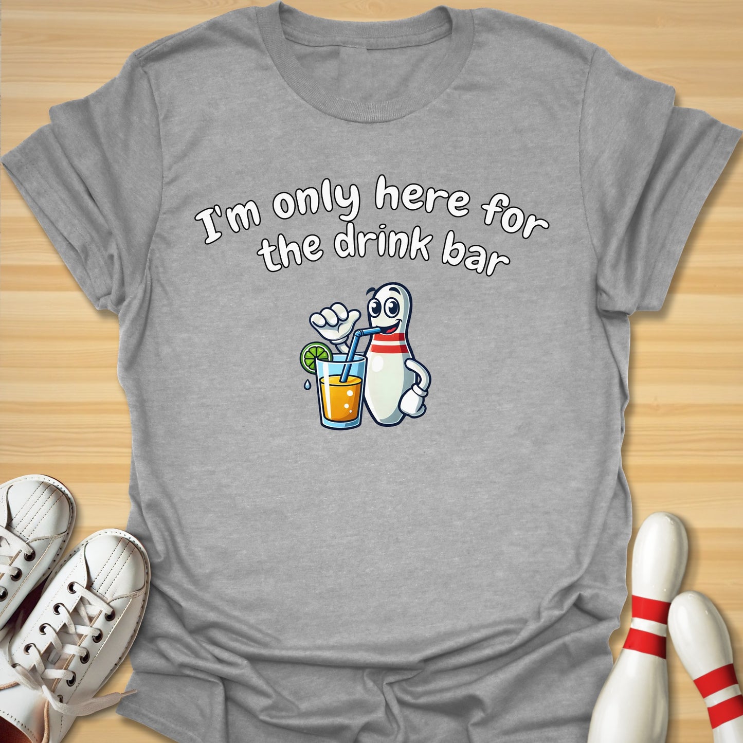 Drink Bar Pin T-Shirt