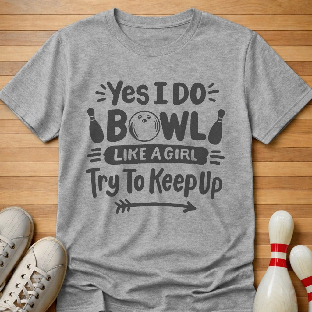 Girl Power Bowling T-Shirt