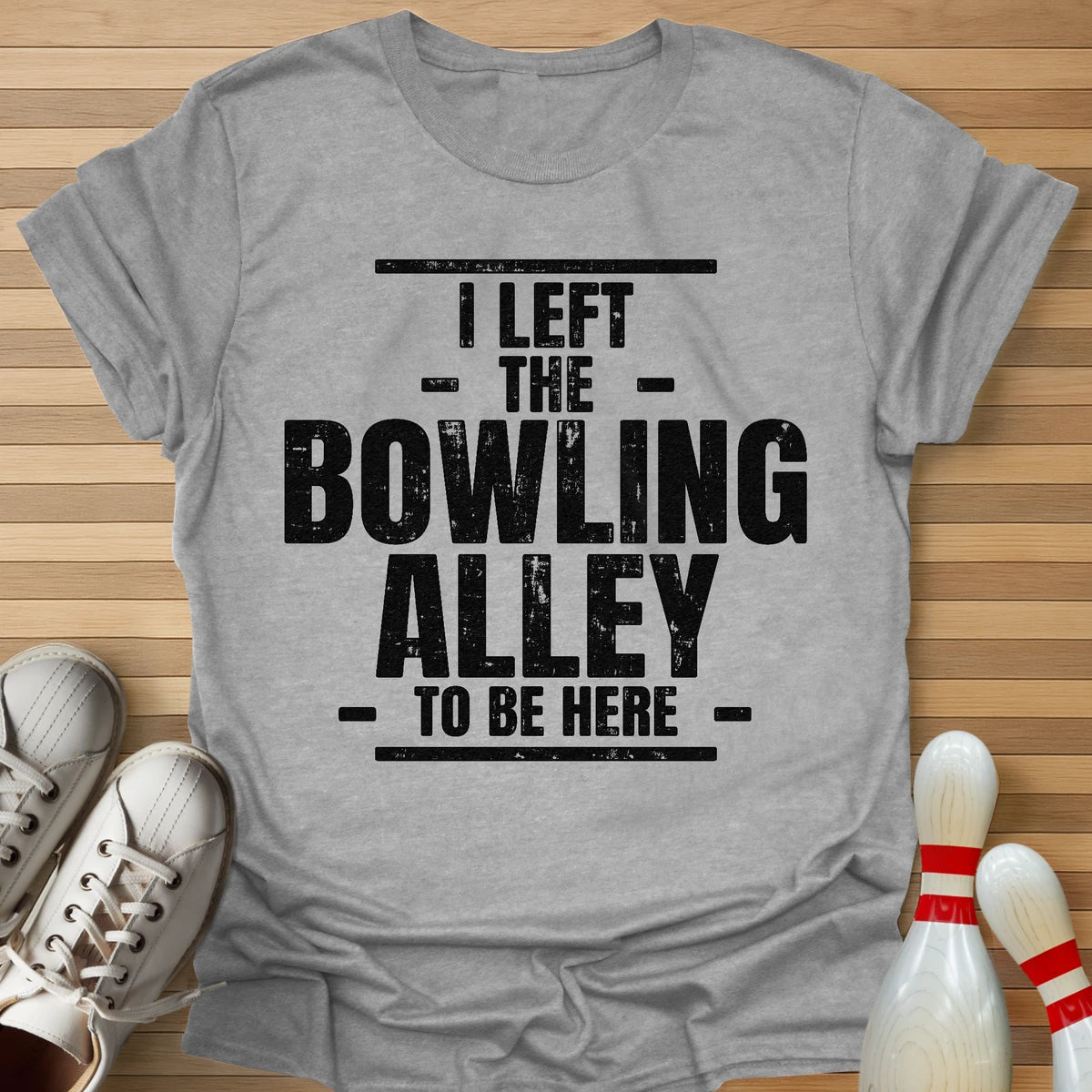 Left The Bowling Alley T-Shirt
