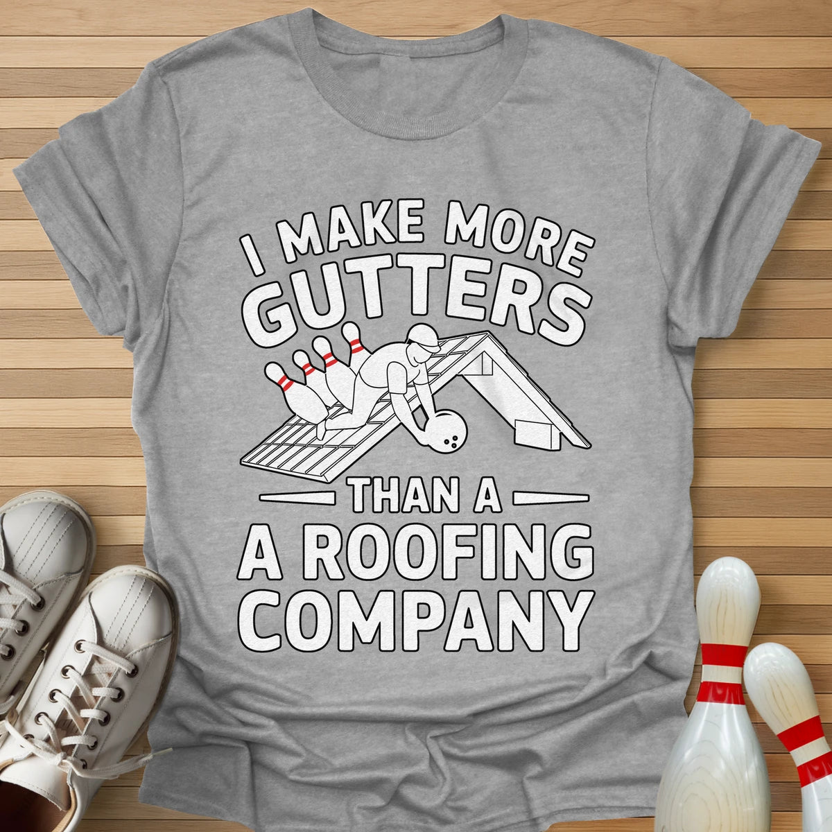 Roofing Company Gutters T-Shirt