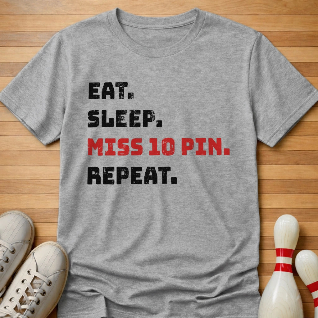 Miss 10 Pin Repeat T-Shirt