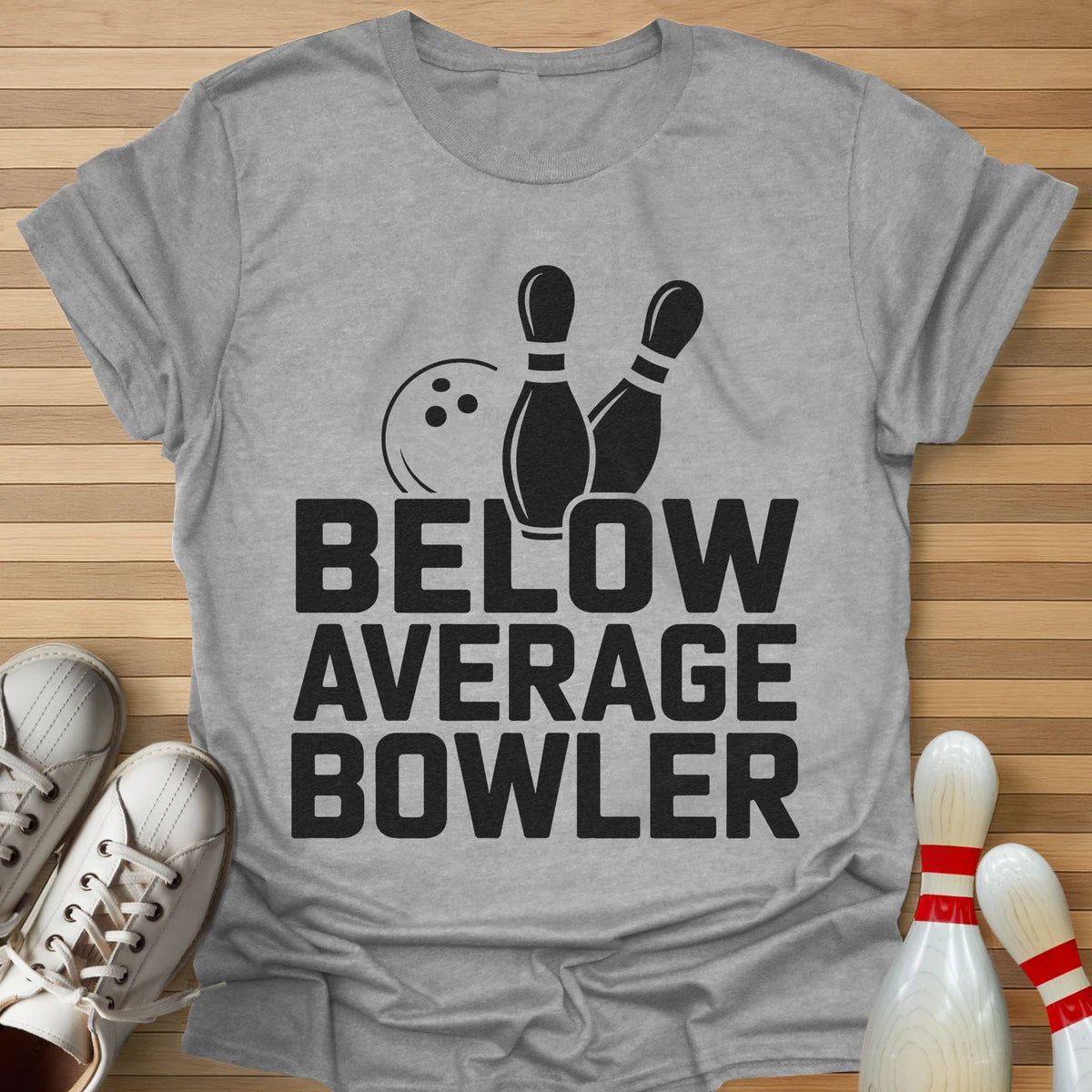 Below Average Bowler T-Shirt