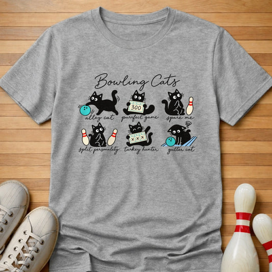Cats Bowling T-Shirt