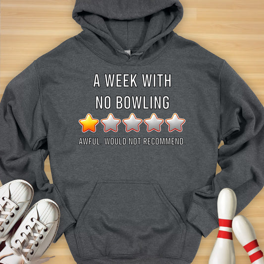 Week Without Bowling Review Hoodie