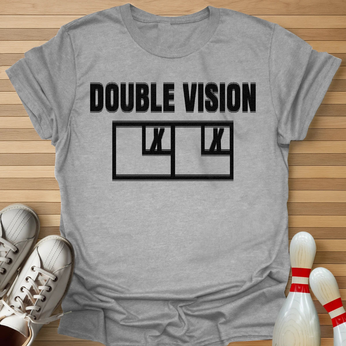 Double Vision Effect T-Shirt