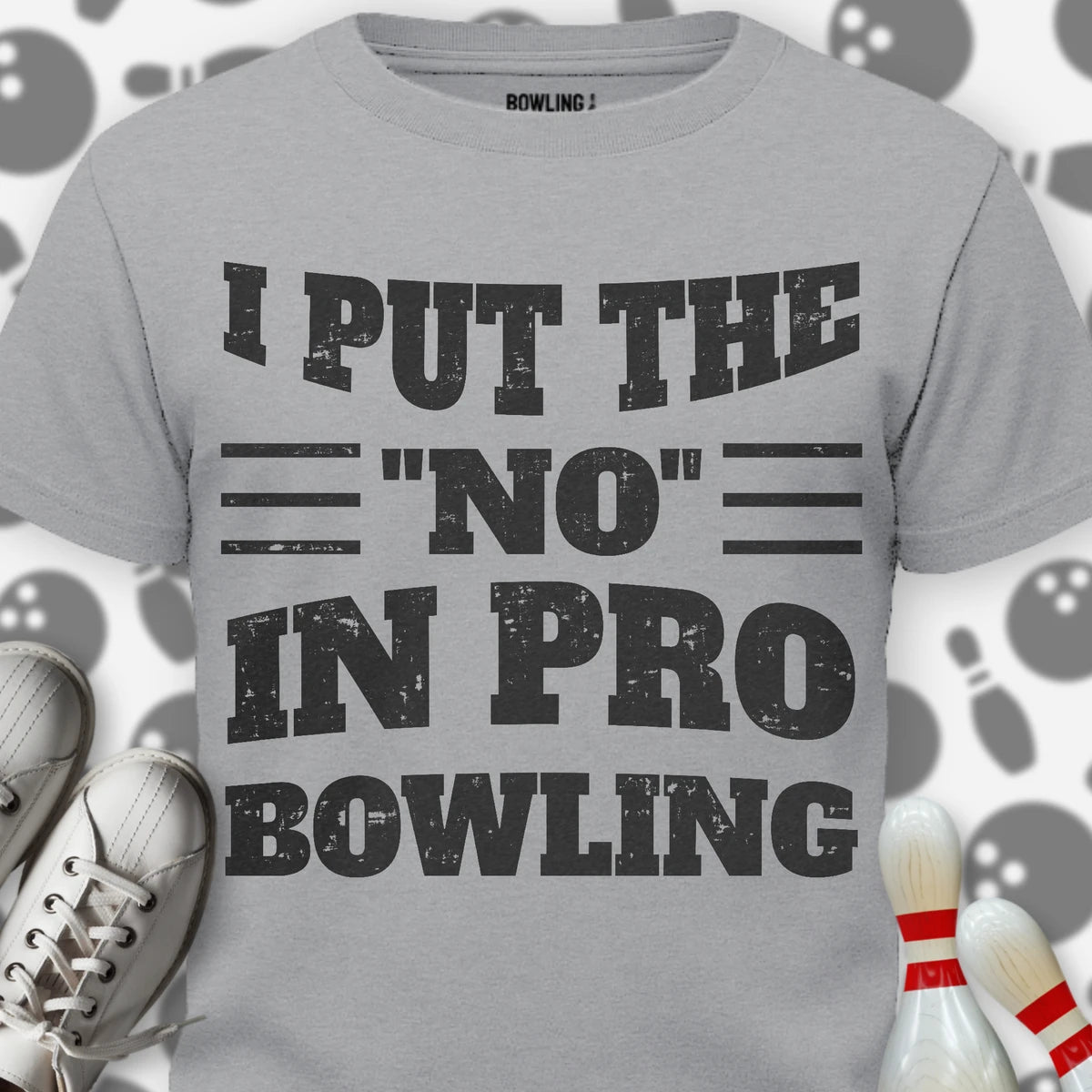 I Put The No In T-Shirt