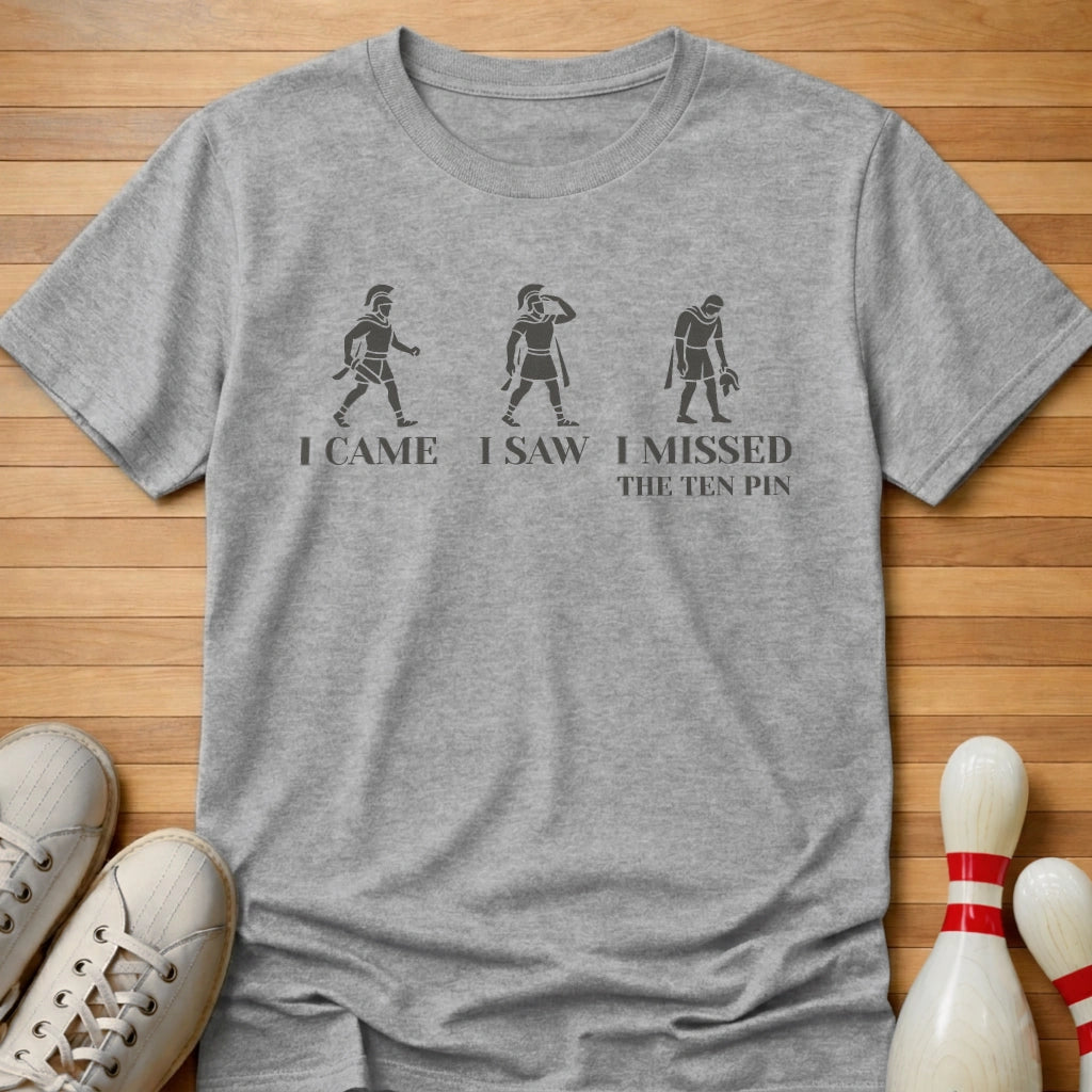 I Came I Saw Ten Pin T-Shirt