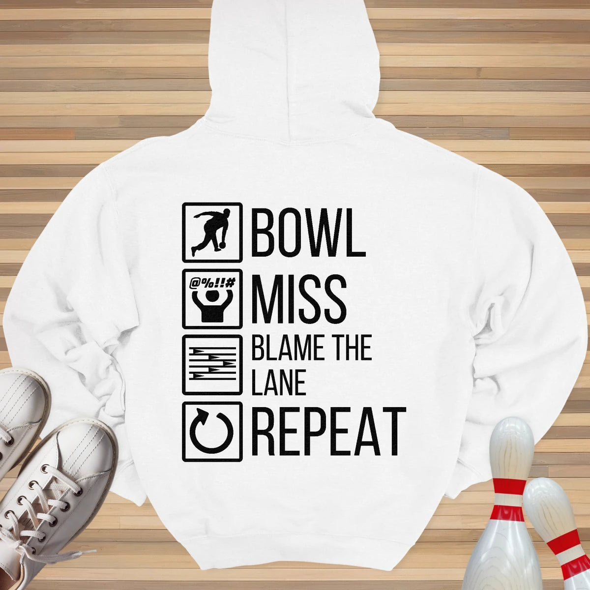 Blame The Lane Repeat Hoodie