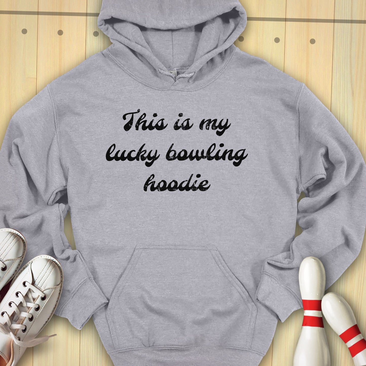 This Is My Lucky Bowling Hooded Sweatshirt