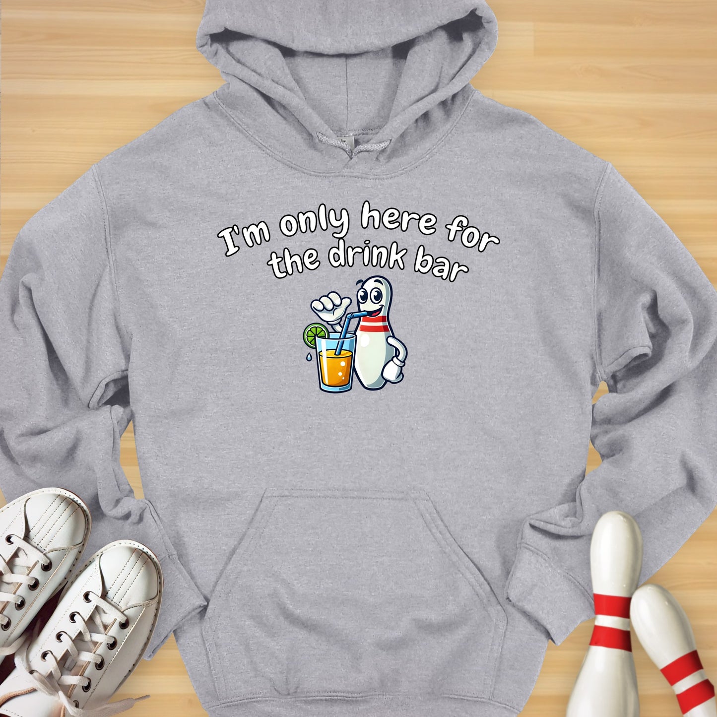 Drink Bar Pin Hoodie